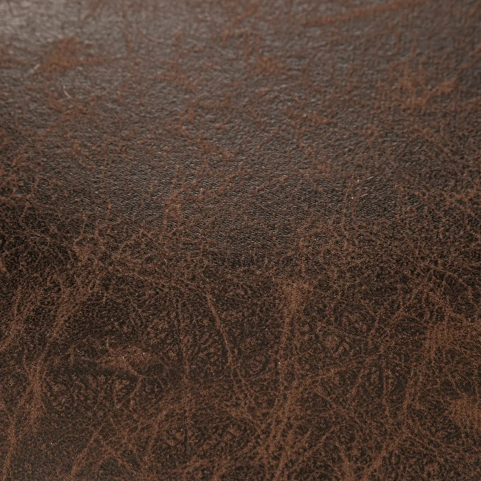 Pouf bidon "Joao" - métal et bois - noir