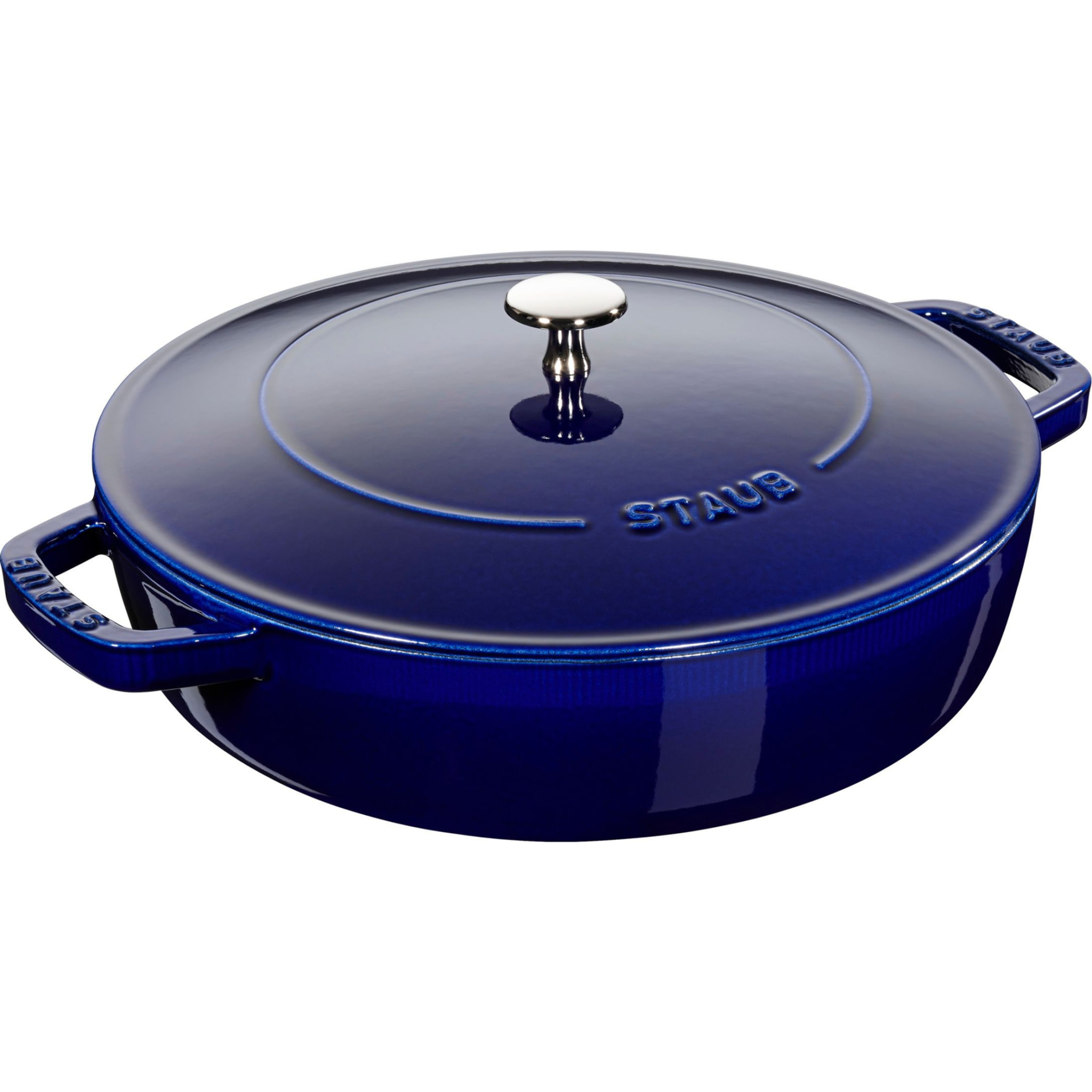 28 cm, Sauteuse Chistera, Bleu intense