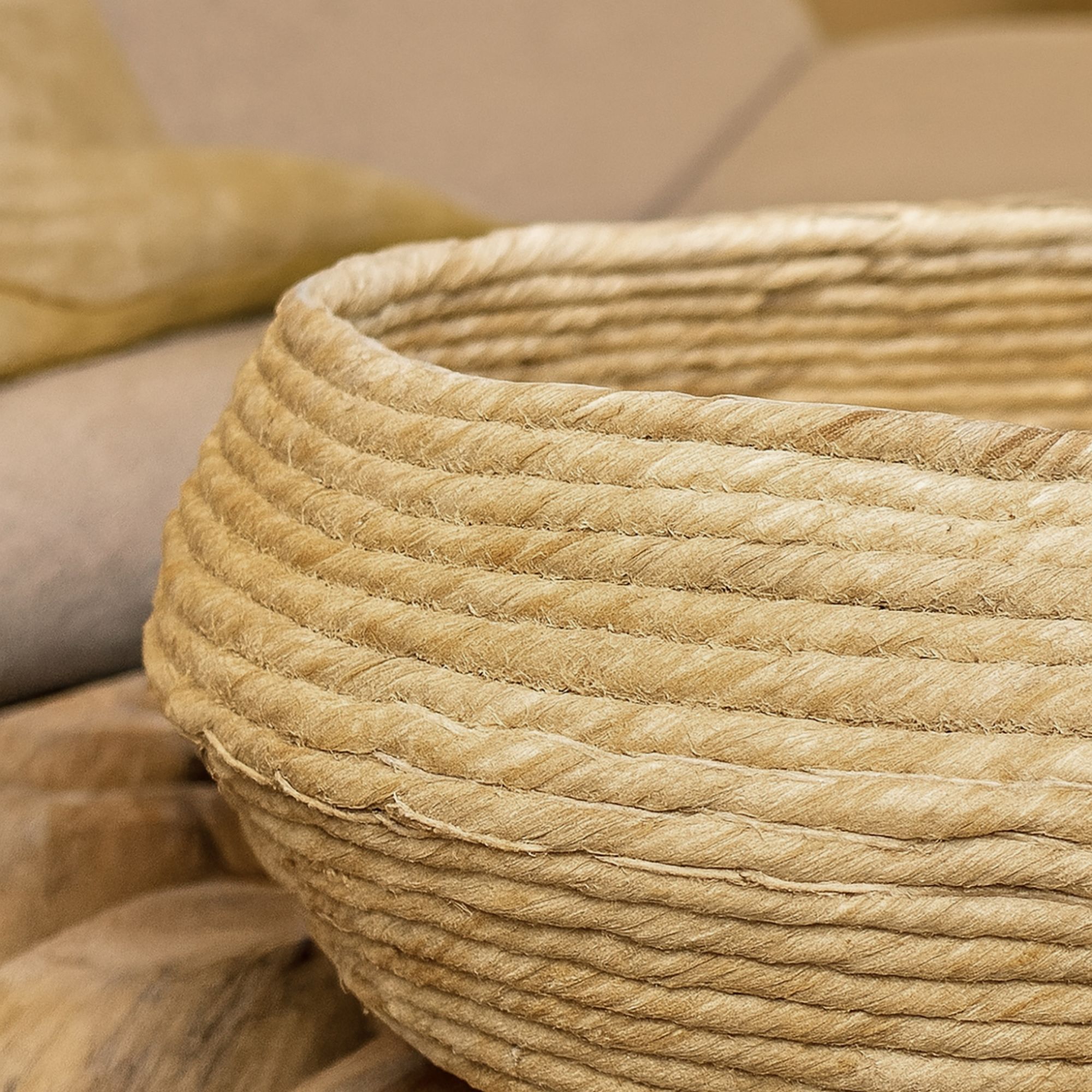 Panier en abaca 42cm DOUNIA