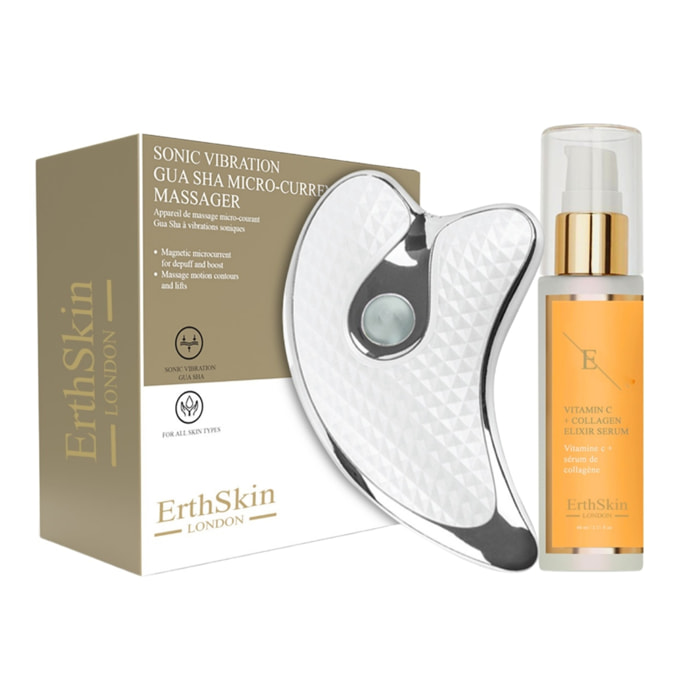 Kit de Gua Sha + Sérum de Vitamina C