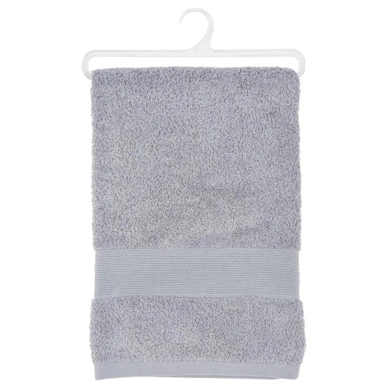 Drap de bain "Essentiel" coton gris taupe 100x150cm