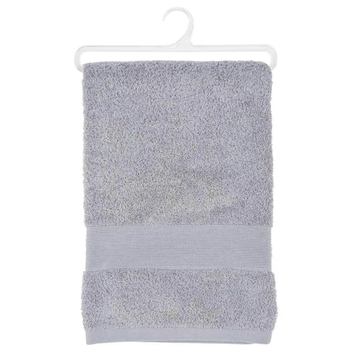 Drap de bain "Essentiel" coton gris taupe 100x150cm