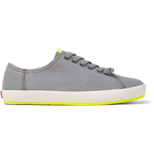 Zapatillas - CAMPER Peu Rambla Vulcanizado - Gris - Tejido natural