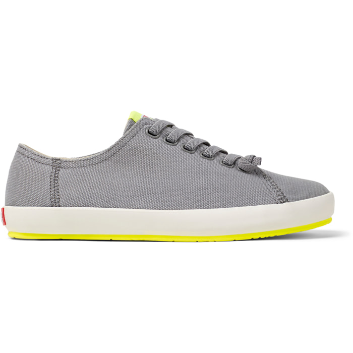 Zapatillas - CAMPER Peu Rambla Vulcanizado - Gris - Tejido natural