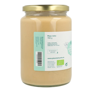 PLANETA HUERTO | Crema de Almendras 350 G Blancas ECO 100% Almendras Orgánicas - Crema de Almendras Rica en Fibra y Vitamina E, Ideal para Embarazadas