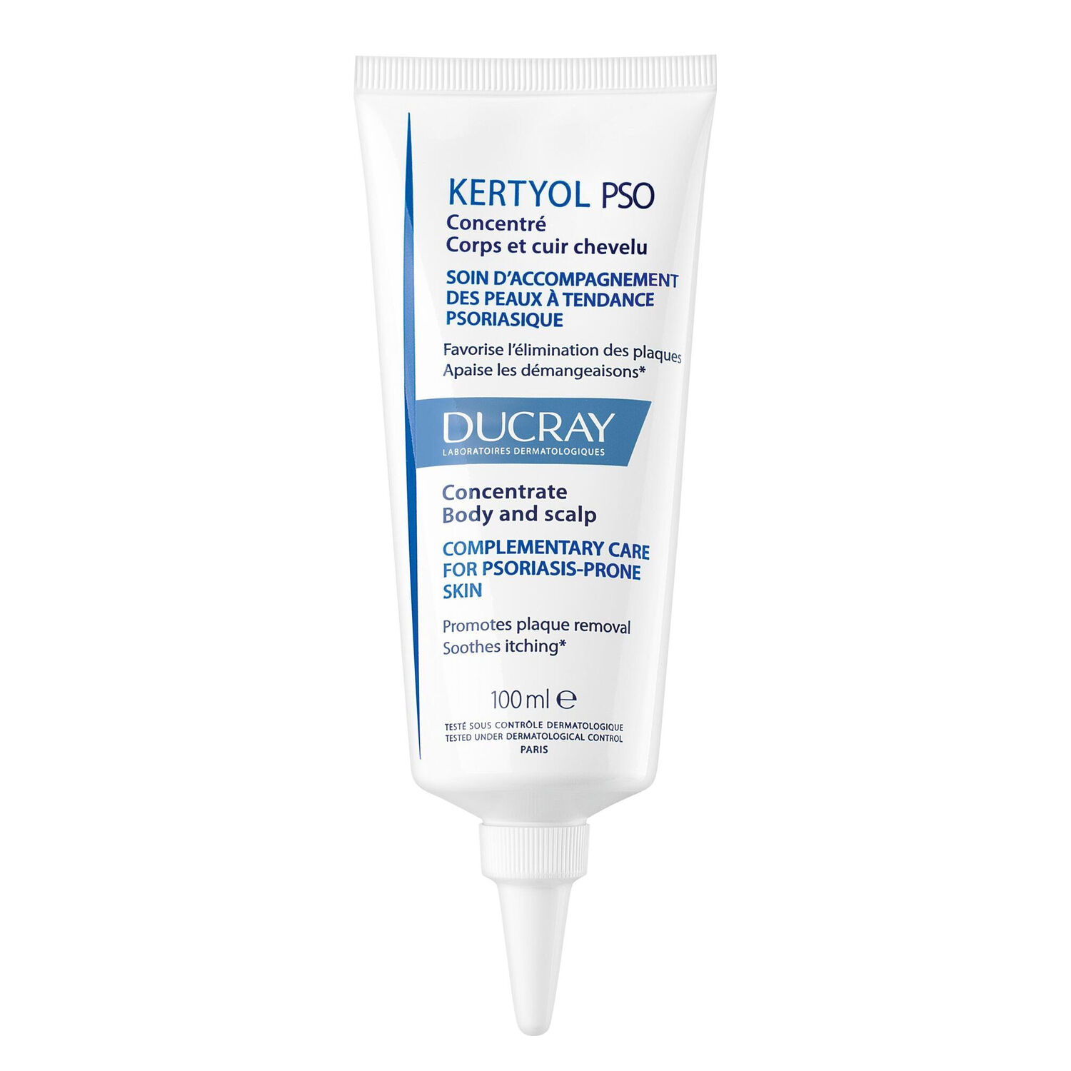 Kertyol Pso - Concentré Anti-Démangeaison Corps et Cuir Chevelu 100 ml
