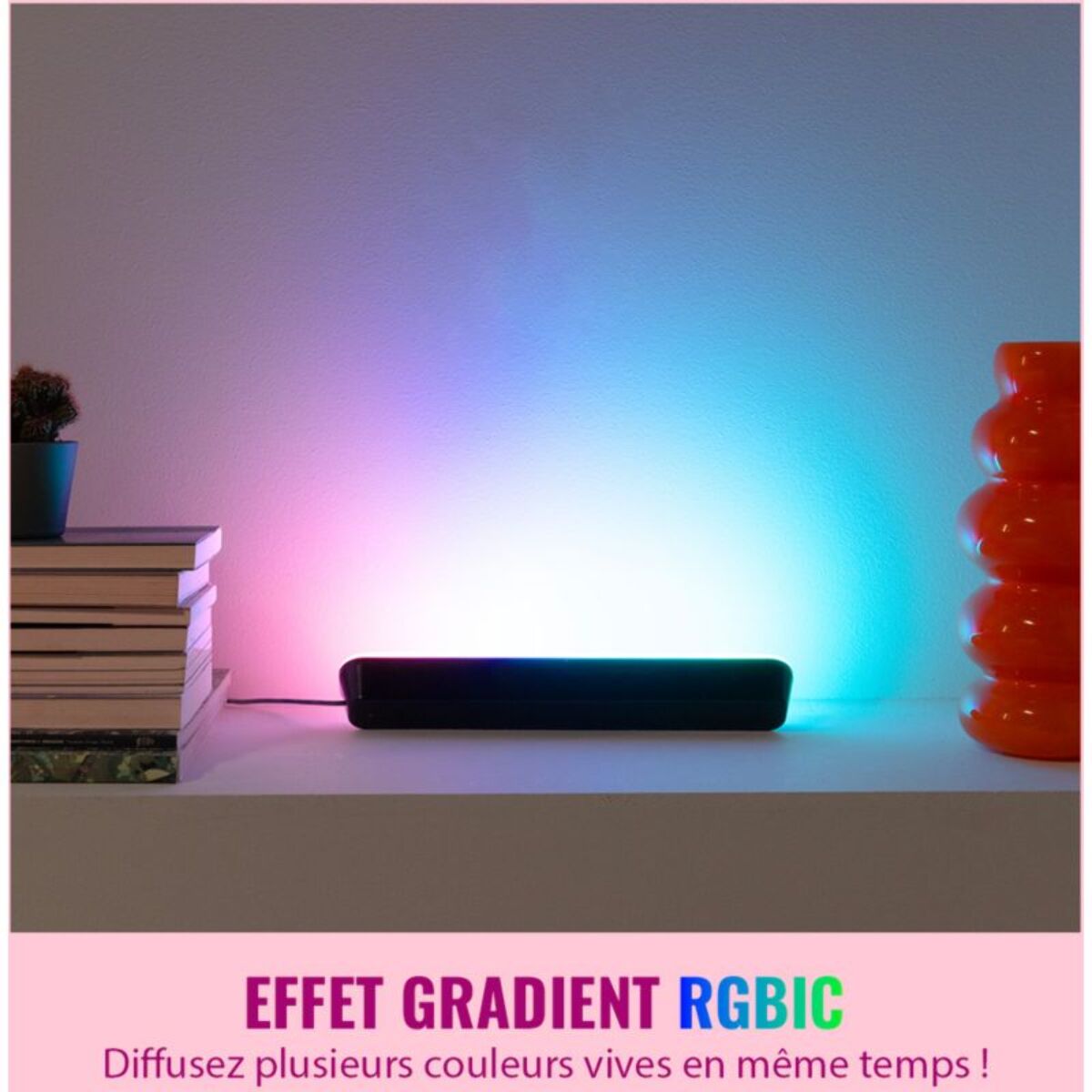 Lampe connectée WIZ Barre lumineuse Couleur x2