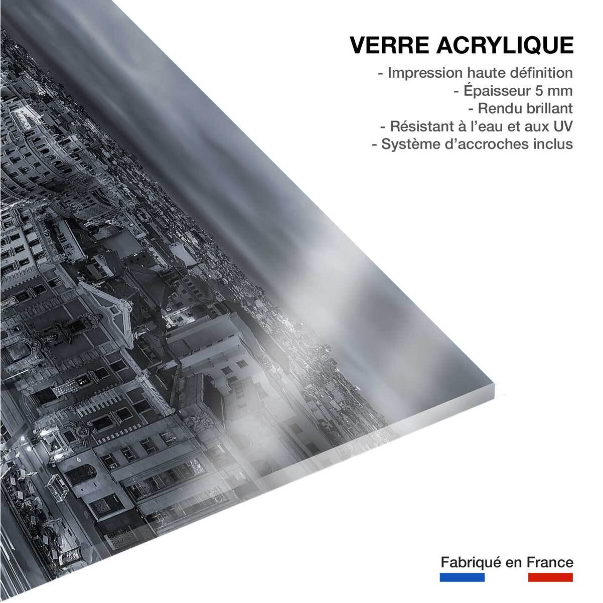 Tableau madrid city lights Tableau plexiglas