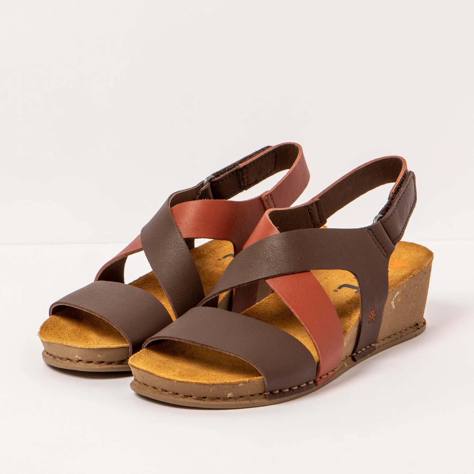 Sandalias 1933 NAPPA BROWN-CALDERA/ I LIVE color Brown-caldera