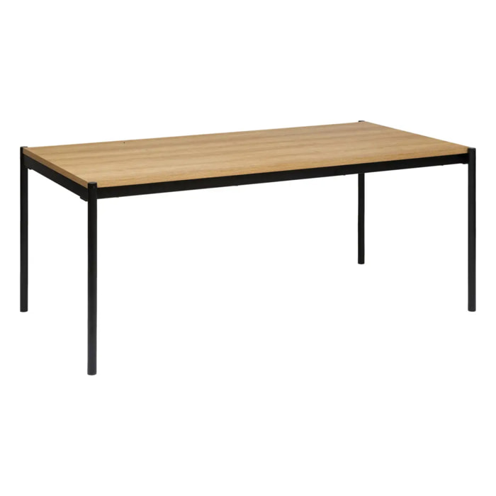 Table à manger "Aldea" beige 181x93x76cm