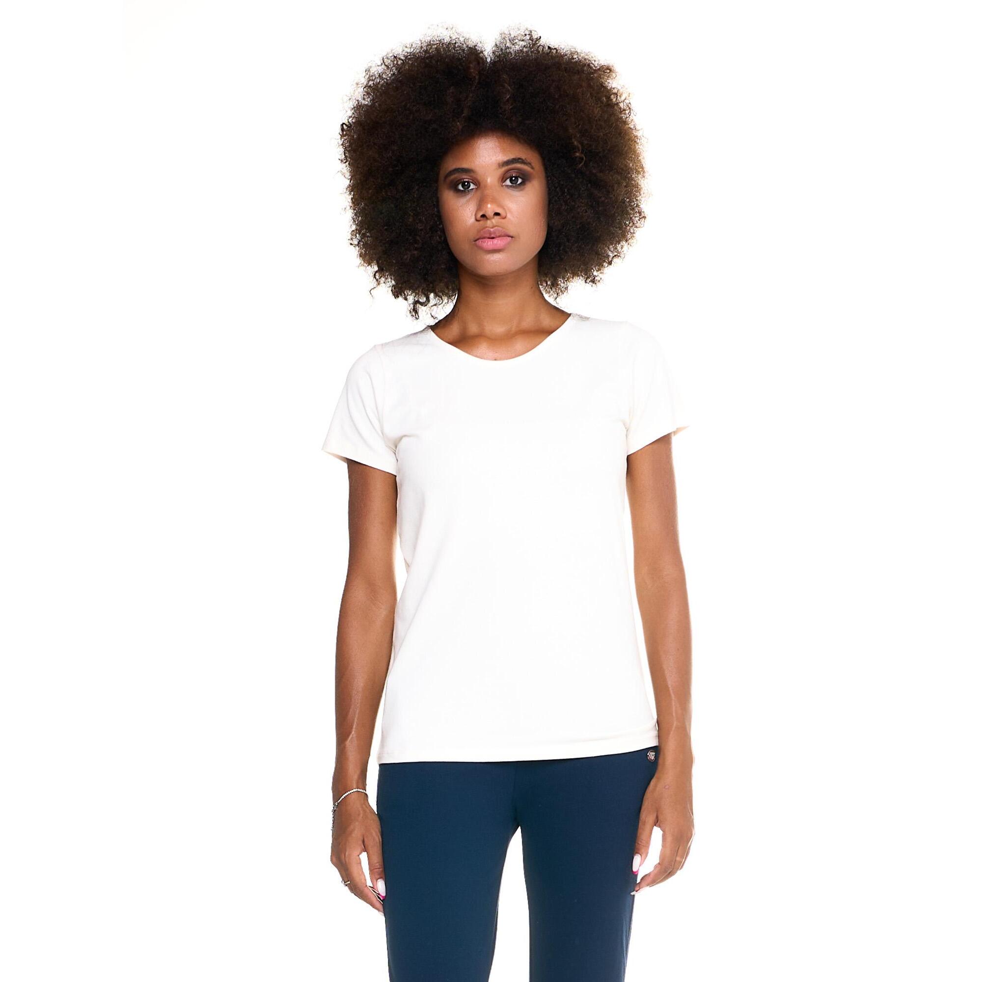 T-shirt Leone donna con maniche corte Basic