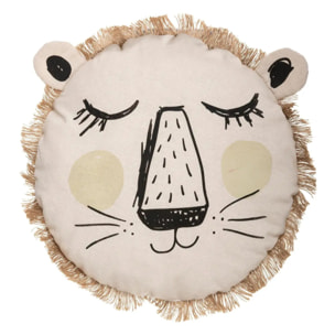 Coussin enfant lion D44cm