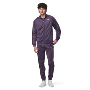 Kappa - Pantaloni Uomo Viola - 222 Banda Rastoria Slim