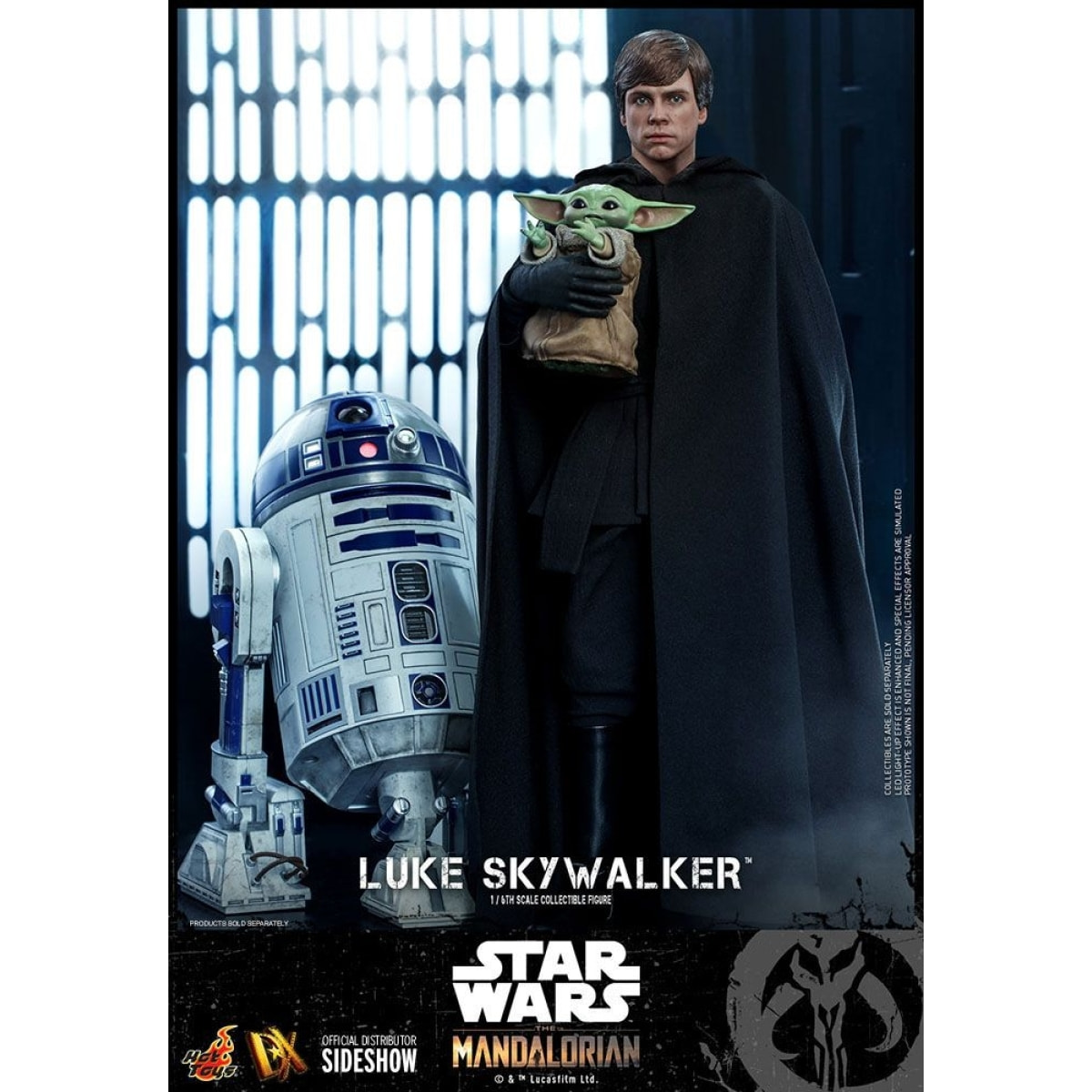 Star Wars The Mandalorian Action Figura 1/6 Luke Skywalker 30 Cm Hot Toys