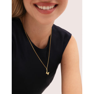 Charm Personalizado Inicial Organic Colors Baño Oro