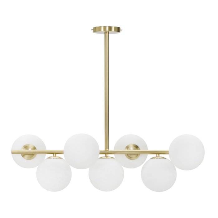 LAMPADARIO GLAMY 7 LUCI CM 81x30x74