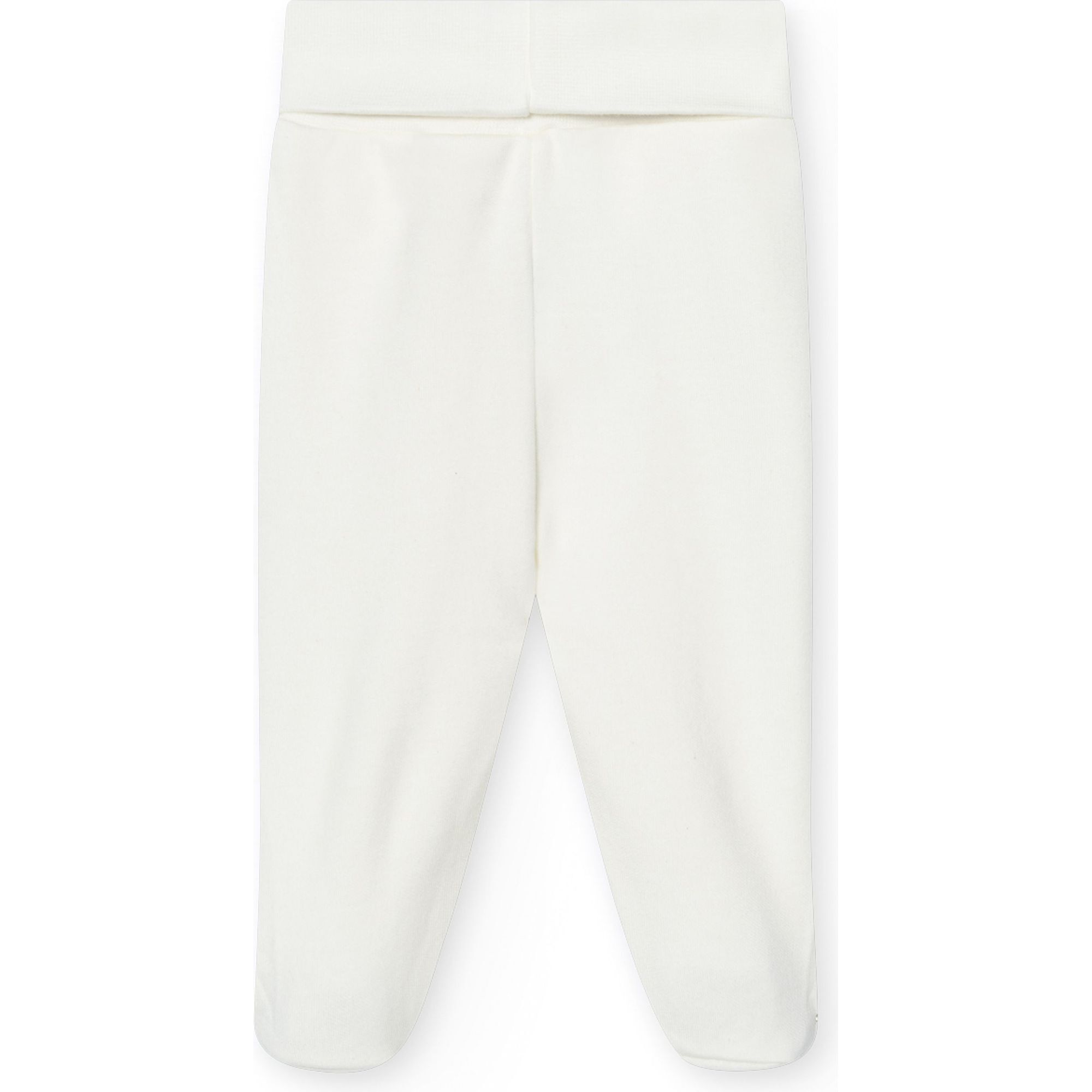 Polaina bebé algodón elástico con pies