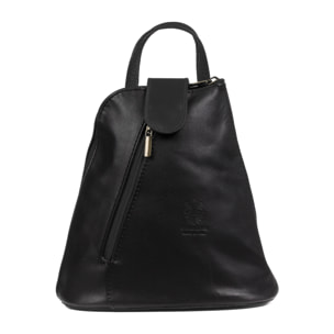 Carlotta Bolso mochila Mujer.Piel auténtica Sauvage