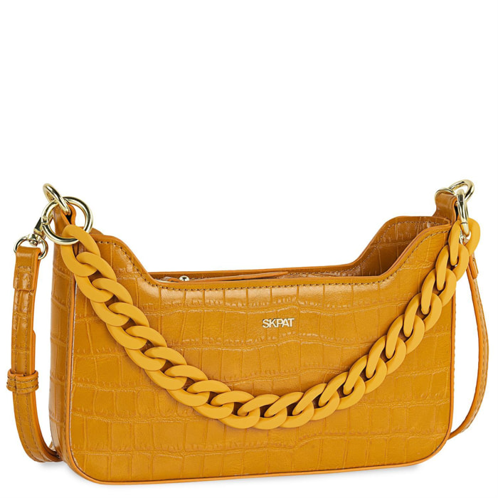 Bolso Bandolera Skpat Coco Ocre