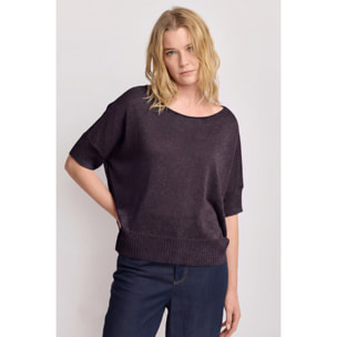 Kocca - Maglia con scollo tondo Donna, Tinta unita, Scollo ampio