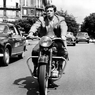 Tableau noir et blanc Belmondo - L'Homme de Rio Tableau plexiglas