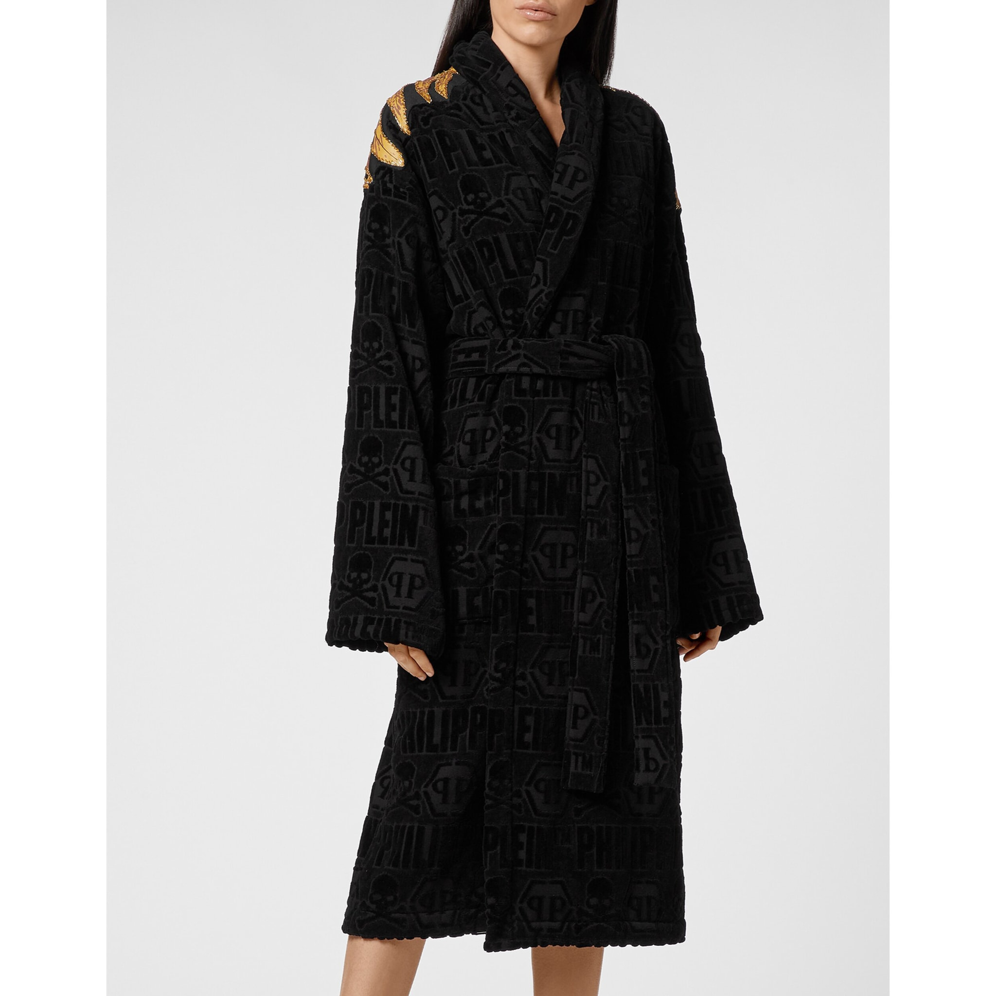PHILIPP PLEIN Bathrobe EAGLE