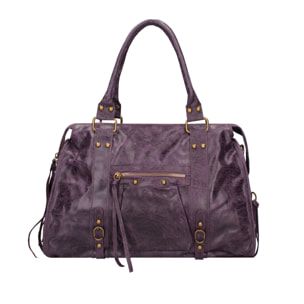 Borsa a spalla da donna - Modello Clara - Vera pelle - 41.0 x 28.0 x 13.0 cm