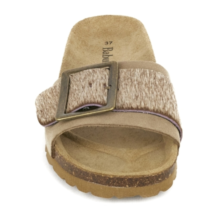 SANDALIA MALLORCA BABUNKERS MARRON