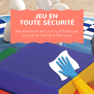 4 blocs de construction en mousse XL - modules de motricité - multicolore