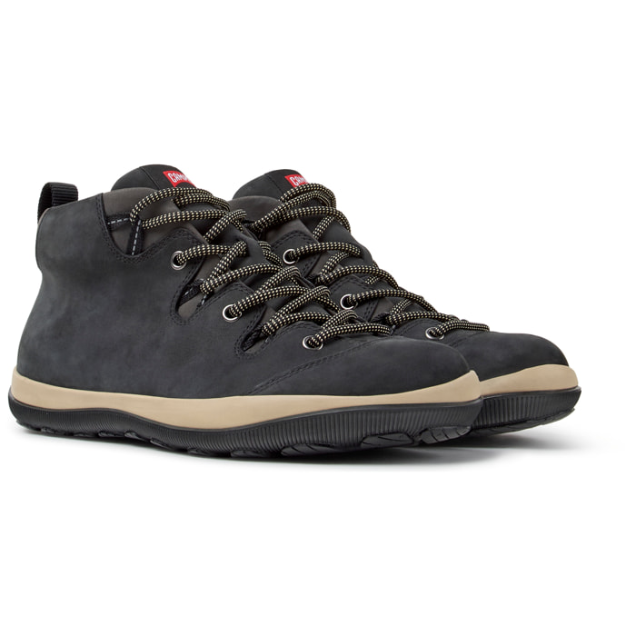Botines - CAMPER Peu Pista GM - Negro - Piel nobuk