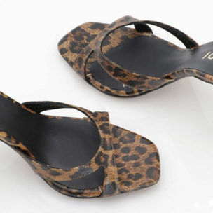 SANDALIAS ANIMAL PRINT SIRAGEL-X
