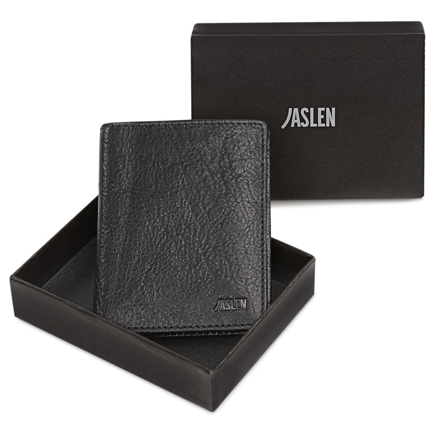 Cartera Hombre Piel Jaslen Hannover Negro