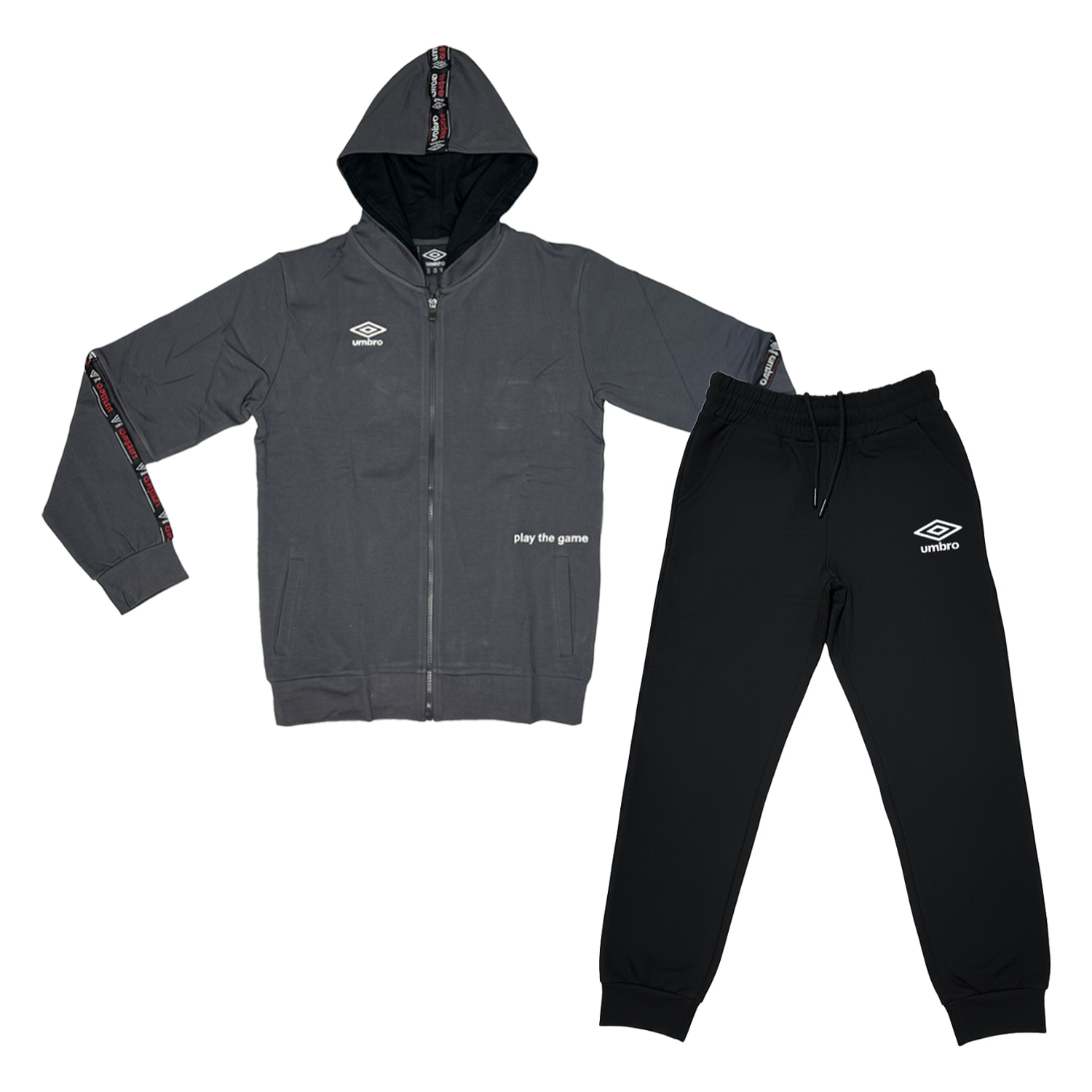 Tuta Ragazzo UMBRO 8 / 16 Anni Cotone Felpato Invernale