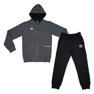 Tuta Ragazzo UMBRO 8 / 16 Anni Cotone Felpato Invernale