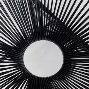 Fauteuil à bascule Acapulco noir Kare Design