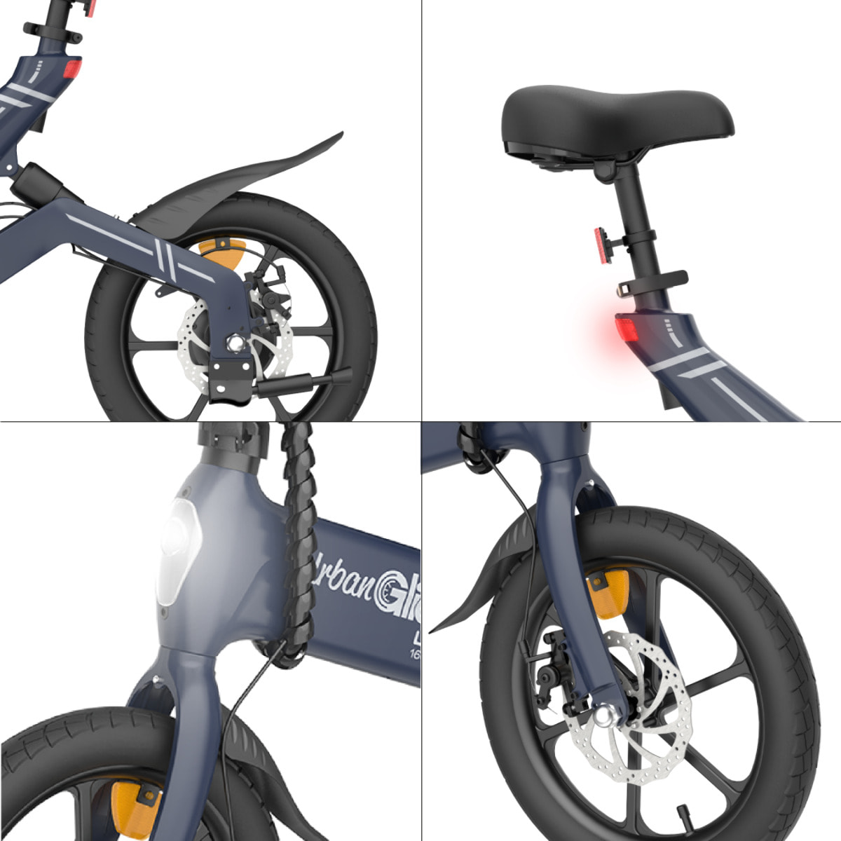 Vélo électrique pliable URBANGLIDE LINX 160 – 40 km d'autonomie