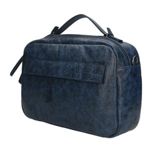 Borsa a mano Unisex Marzia in Vera Pelle Made in Italy 20x29x9 cm