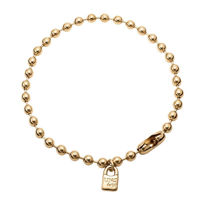 Colgante Snowflake DORADO U