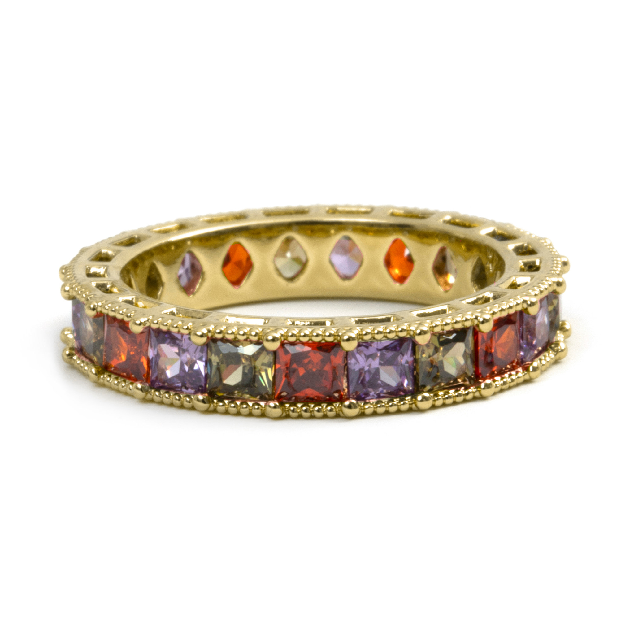 Anillo Camilko acabado oro amarillo 18k