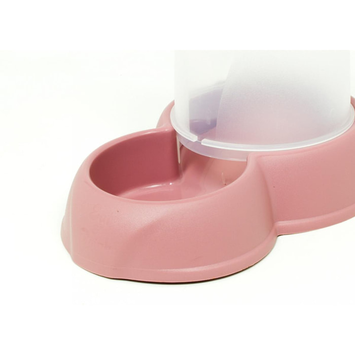 DISPENSER PET CIBO/ACQUA ROSA