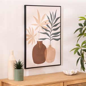 Toile imprimée "Scarlett" 50x70cm multicolore