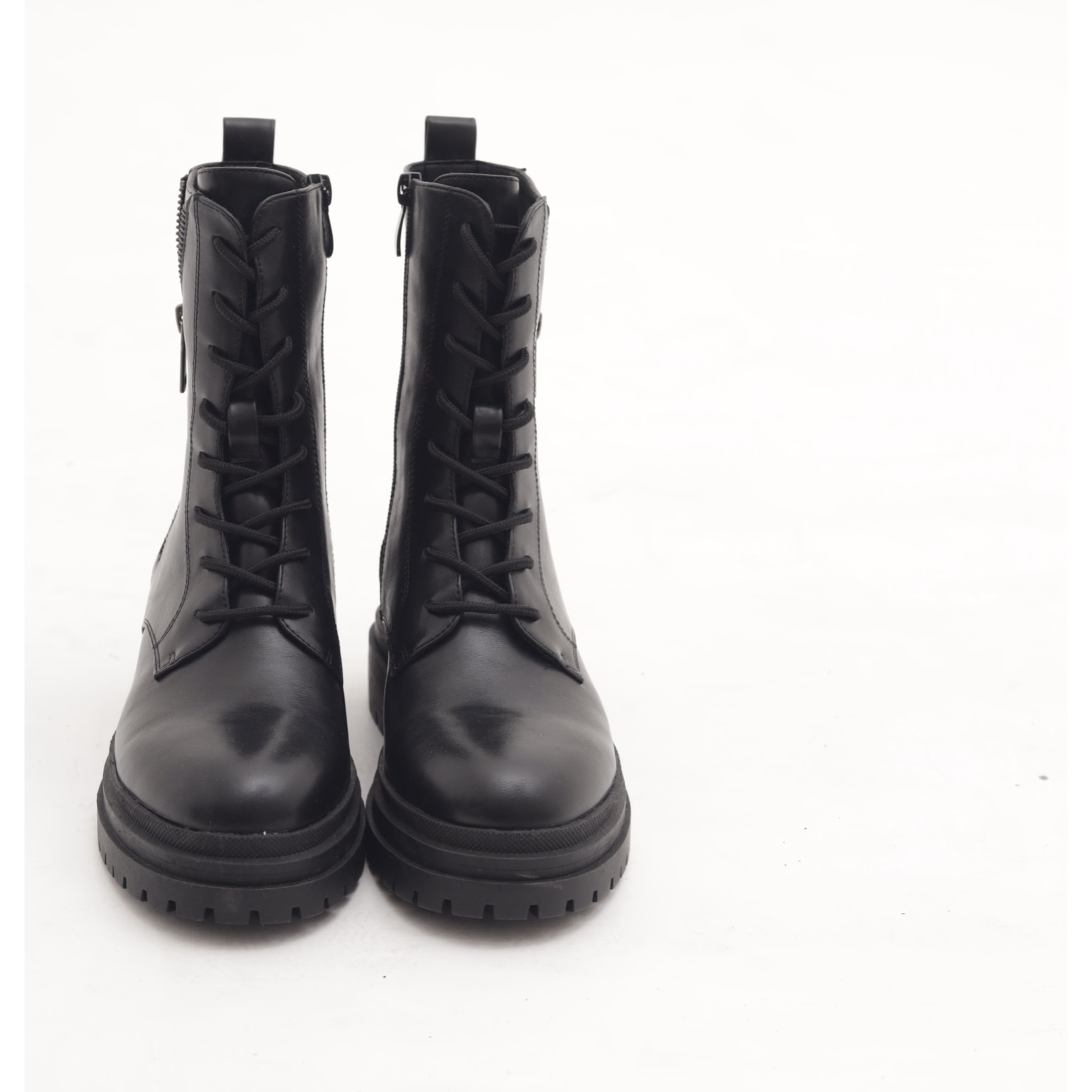 ANFIBIO CON ZIP ESTERNA NERO