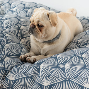Lit épais et rembourré pour chiens et chats, 100 % coton anti-taches, pour animaux 0120-299