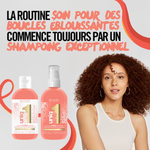 UniqOne Curls - Shampooing 10 Bienfaits en 1 pour Cheveux Bouclés 230 ml