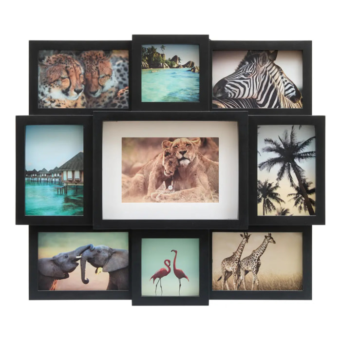 Pêle-mêle noir 9 photos