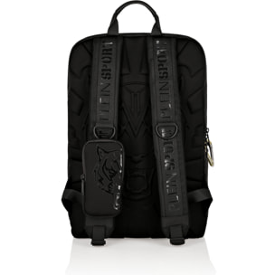 PLEIN SPORT Backpack SPORTS LOGO