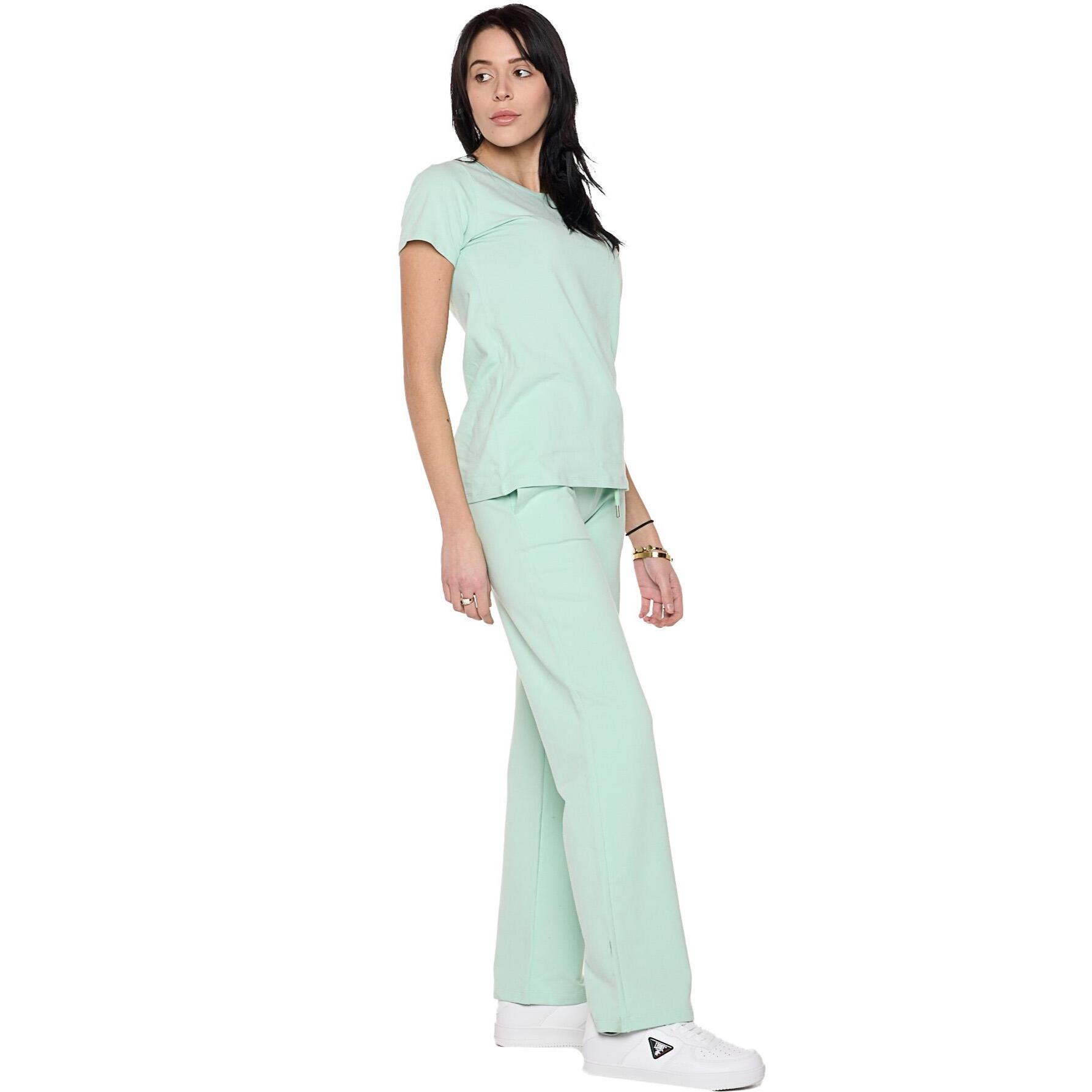 Camiseta de manga corta mujer "Nunca sin"