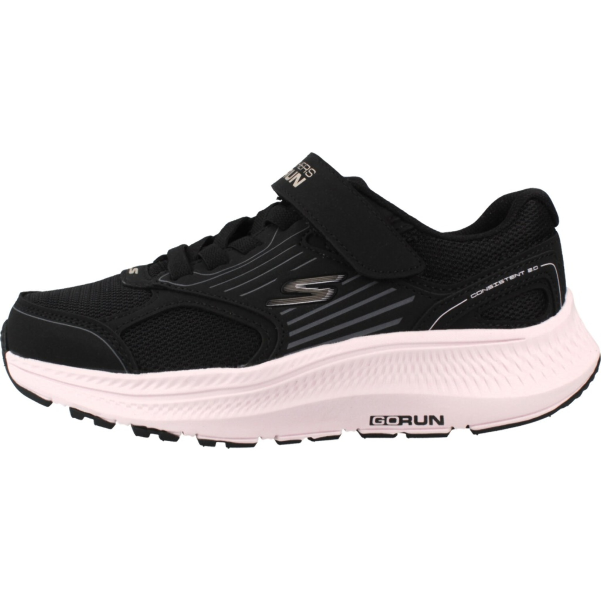 Zapatillas Niña Go Run Consistent 2.0 Negro