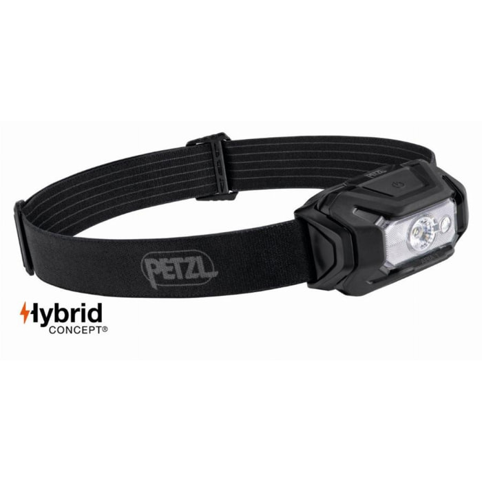 Lampe frontale compacte PETZL Aria 1 Etanche - 350 lumens - Noir - Piles ou batterie - E069BA00