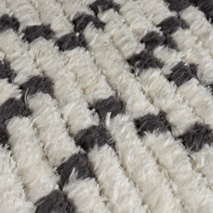 Tapis style berbere SABRI Monochrome
